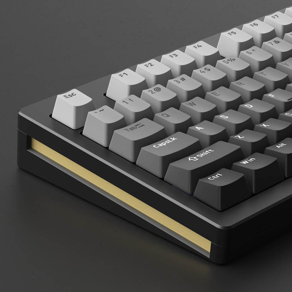 MonsGeek M3W Metal Mechanical Keyboard 87-Key Layout Aluminum Keyboard ...