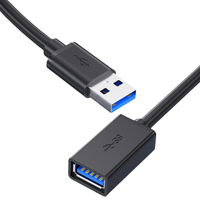 Câble d'extension USB3.0 mâle vers femelle USB 3.0 2.0 Fil pour Smart TV PS4 5 Gbps Câble de transfert de synchronisation USB