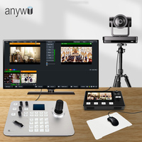 Caméra PTZ Anywii SDI NDI HX2 HX3 4K IP PoE avec zoom 12x pour diffusion radio et équipement de radiodiffusion