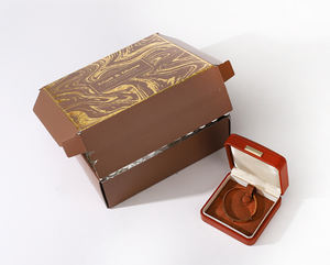 Caja de Envío para Joyería de Marca, Opción de Cartón Corrugado Tipo B y E, Caja Plegable para Envíos con Caja Interior Rígida para Regalo, OEM - Product Image 4