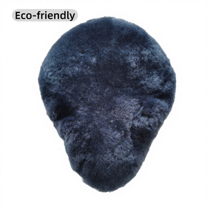 Sample Support Luxury Sheepskin Bike <strong>Seat</strong> Cover Eco-Friendly Waterproof Modern Design Custom - Product Image 1