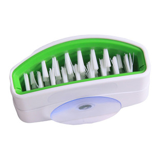 Nettoyeur de couverts multifonctionnel à ventouse, <span class=keywords><strong>brosse</strong></span> de nettoyage pour couteau, fourchette, cuillère, pour légumes, fruits, aide au nettoyage de la cuisine - Product Image 1