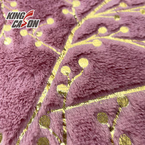 Kingcason fabbrica di porcellana lamina colorata che timbra un lato 20mm tessuto in pile comodo sensazione di mano per il mercato India <span class=keywords><strong>bengale</strong></span> - Product Image 6