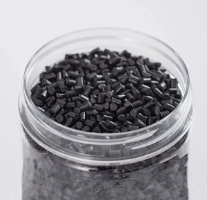 เม็ดพลาสติกโพลีโพรพิลีนสำหรับทนไฟมีสารหน่วงการติดไฟดัดแปลง GF30 Ppgf15เม็ดพลาสติก PP สำหรับ K05 - Product Image 2