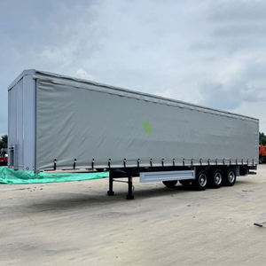 Semirremolque de Carga Deslizante de 45 Pies Tipo Furgón con Cortina Lateral de 2, 3 o 4 Ejes, Suspensión Neumática, Carga Útil >3001kg, Bajo Precio, Más Vendido - Product Image 5