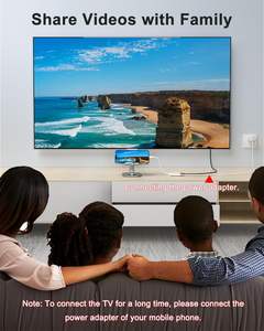 <span class=keywords><strong>Adaptateur</strong></span> <span class=keywords><strong>USB</strong></span>-C vers HDTV pour iPhone 15/16, MacBook, iPad avec charge rapide HD-MI PD - Pas compatible <span class=keywords><strong>Lightning</strong></span> - Product Image 3