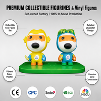 Fabricant de figurines et statuettes 3D personnalisées en vinyle PVC moulé par injection, figurines d'action de dessins animés, design anime, OEM, décoration intérieure, plastique, unisexe