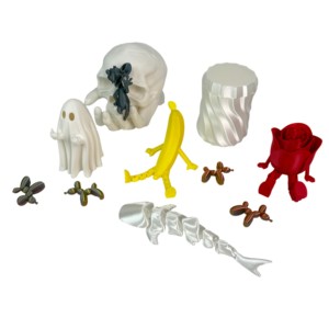 Nuevo diseño de plátano lindo con juguetes de prototipo de inodoro, servicio de impresión 3D creativo, juguete de rompecabezas, juguetes impresos en 3D de escritorio personalizados - Product Image 5