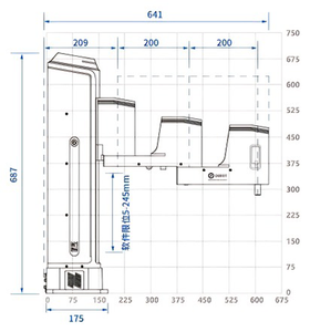 Intelligente robotarm app-besturing kleine desktop robotarm kit educatieve programmeerbare robotkits voor school - Product Image 3