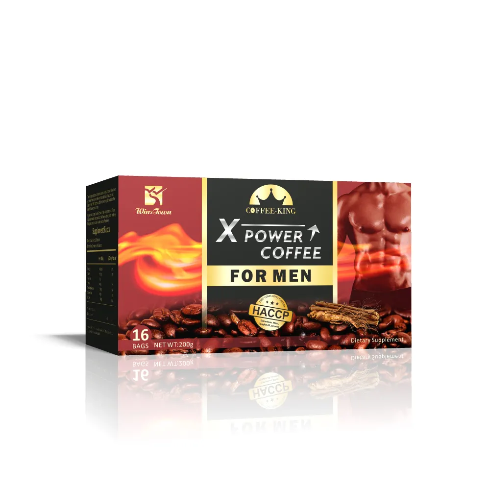 Maca Alle Natuurlijke Voeding Supplement Keto Koffie 16 Sachets Xpower Koffie Voor Mannen