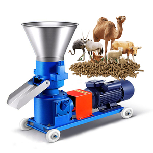 Machine à fabriquer des granulés d'herbe pour l'alimentation des volailles, machine à granulés diesel pour le bétail, machine à granulés pour animaux - Product Image 1