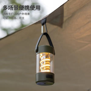Luz LED Bluetooth para Camping, Recargable, Portátil, para Tienda de Campaña, con Altavoz, Luz Ambiental Inalámbrica, Blanco Cálido - Product Image 3