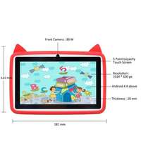Niños 7 pulgadas Niños Tablet Pc Android Os Quad Core 1g + 8GB Niños Educación Juegos de bebé Aprendizaje Tablet Pc