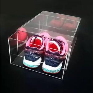Boîte à chaussures transparente <span class=keywords><strong>nike</strong></span> empilable boîtes à chaussures d'affichage en acrylique transparent avec tiroirs coulissants - Product Image 1