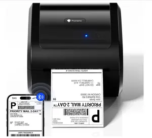 מדפסת תרמית בלוטות' פוממו - מדפסת תווית הובלה D520-BT 4x6