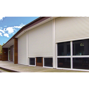 Porte de <span class=keywords><strong>garage</strong></span> électrique automatique en aluminium, porte de <span class=keywords><strong>garage</strong></span> à enroulement en acier - Product Image 3
