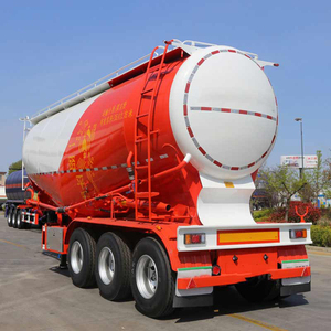 Ce chứng nhận 3 trục khô bulker xi măng Tank số lượng lớn thức ăn tàu sân bay tàu chở dầu bán Trailer bán trong UAE - Product Image 2