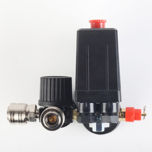 Conjunto de interruptor de presión para arado 3 en 1, 220V, piezas de compresor de aire, válvula reguladora de presión 90-120Psi - Product Image 5