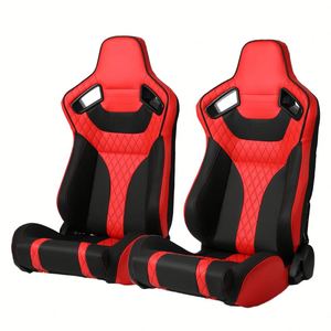 Asiento Universal para Auto BANGCAN, Modificación para Simulación de Carreras, Asiento Deportivo para Juegos, Cuero PVC Ajustable, Venta Directa de Fábrica - Product Image 4