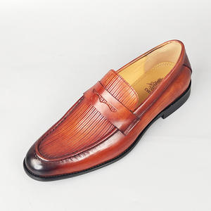 Chaussures Oxford en cuir de vache véritable avec doublure absorbant l'humidité et sangle réglable, chaussures formelles pour hommes, chaussures de tous les jours - Product Image 5