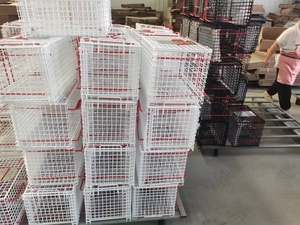 <span class=keywords><strong>Cage</strong></span> de transport pour animaux de compagnie ADZIA en métal solide avec dispositif de retenue anti-évasion, conteneur en plastique injecté, <span class=keywords><strong>cage</strong></span> pour chat - Product Image 4