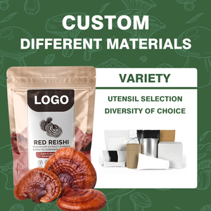 Ekstrak Herbal Alami Bubuk Ekstrak Spora Reishi Bubuk Spora Lingzhi Asli Ekstrak Spora Ganoderma Lucidum Kering Liar - Product Image 6