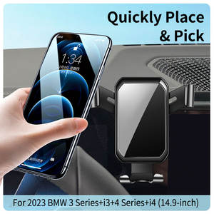 <span class=keywords><strong>Support</strong></span> de <span class=keywords><strong>support</strong></span> de <span class=keywords><strong>téléphone</strong></span> portable Smartphone par gravité pour <span class=keywords><strong>BMW</strong></span> <span class=keywords><strong>série</strong></span> 3 + i3 + <span class=keywords><strong>série</strong></span> 4 + i4 2023 - Product Image 3