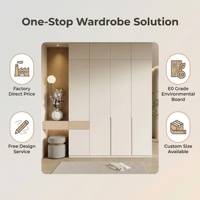 Armoire de chambre moderne autoportante en bois, écologique et durable, grande capacité de rangement, mobilier pour la maison, appartement, bureau à domicile, hôtel