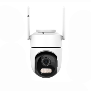 Cámara de Seguridad CCTV Tipo C de 5V, 2MP, Inalámbrica, Exterior, con Alarma, Sirena, ICSEE, WIFI - Product Image 1
