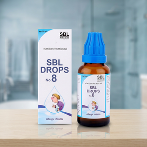 Gotas SBL No. 8 Productos Orgánicos de Alivio Homeopático para Adultos, Nutritivos para el Cuerpo - Product Image 2