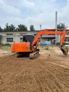 Original HITACHI ZX60-5G Used Excavator 6ton Mini Crawler Excavators Good Condition Zx60 Farm <b>Diggers</b> <b>for</b> <b>Sale</b> - Product Image 2