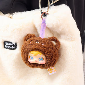 8 pezzi scatole cieche misteriose 6CM Samuel Mini animali peluche portachiavi con ciondolo statuetta figure <span class=keywords><strong>Anime</strong></span> collezione scatola unica - Product Image 6