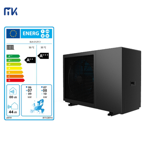Pompe à chaleur air-air à grand volume d'air, blanche, avec deux ventilateurs, conception anti-gel, contrôle de groupe WIFI pour projets de chauffage central familial - Product Image 4