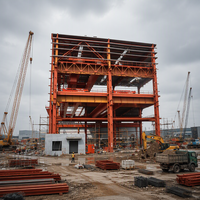 Prix d'usine – Villa préfabriquée modulaire à deux étages en structure acier de style moderne, idéale pour les centres de villégiature