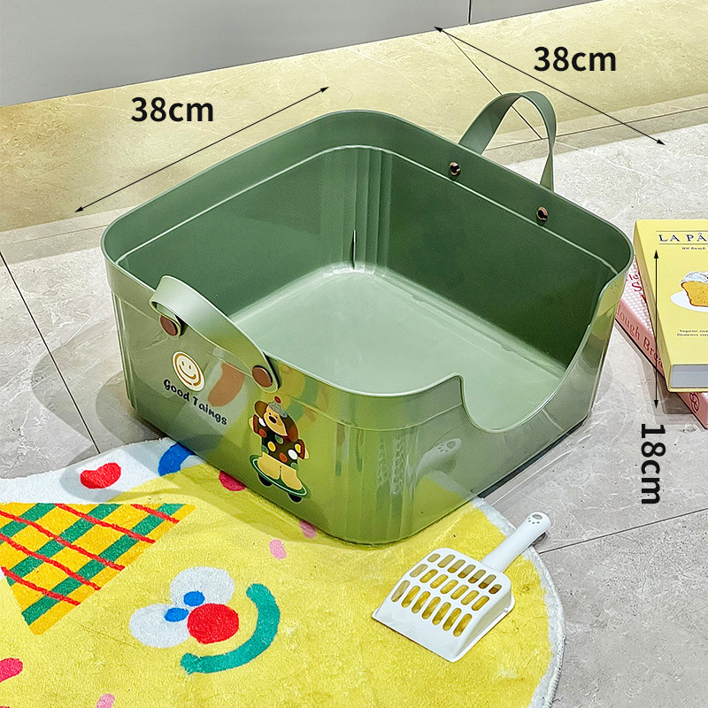 Bac à litière ouvert (vert)