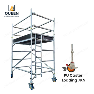 Échafaudage en aluminium LINYIQUEEN 2-12m, fabricant professionnel, échafaudage <span class=keywords><strong>de</strong></span> construction en aluminium - Product Image 5