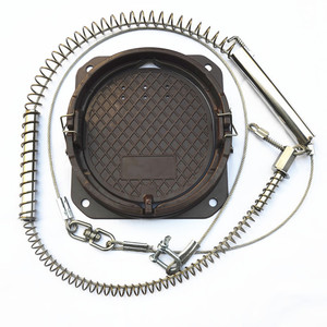 Trampa para Animales Salvajes de Metal Galvanizado y Acero Inoxidable, Resistente, para Cerdos Salvajes, Captura de Grandes Bestias, Protección de Granjas - Product Image 2