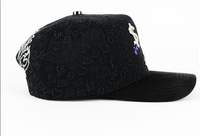 Gorra de Béisbol Deportiva Ajustable de Gamuza de Calidad Original Magician 31Hat con Visera Curva, Diseño de 5 Paneles con Patrón de Puntos, 5 Piezas 31hatThirtyonehats