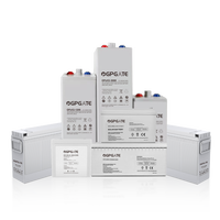 Batterie solaire au plomb-acide à cycle profond VRLA Gel 12V 24V 250AH Longue durée de vie
