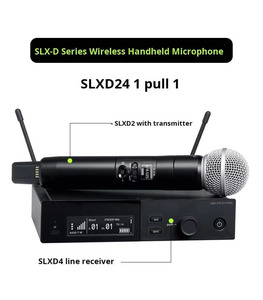 Micrófono Inalámbrico Digital Profesional Uno-a-Dos para SLXD24 (China Continental) - Product Image 2