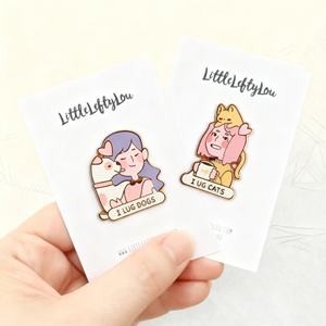 Badges en métal émaillé personnalisés à logo, broches anime, badges de revers avec cartes arrière et emballage – Vente en gros à prix abordable - Product Image 3