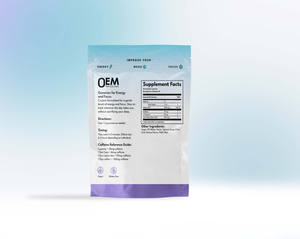 OEM 에너지 부스터 비타민 카페인 에너지 보충 사자 갈기가 함유 된 저 카페인 구미, 에너지와 집중을 위한 비타민 B12 - Product Image 3