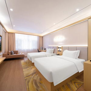 Juego <span class=keywords><strong>de</strong></span> Muebles <span class=keywords><strong>de</strong></span> Dormitorio <span class=keywords><strong>de</strong></span> Hotel <span class=keywords><strong>de</strong></span> Madera Moderna - Diseño Personalizado Duradero y Ecológico para Hostales y Complejos Turísticos - Product Image 1