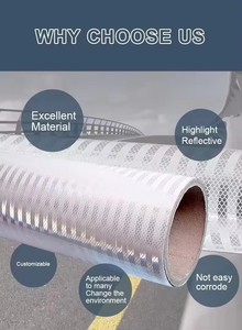 Film réfléchissant microprismatique haute visibilité pour les panneaux <span class=keywords><strong>de</strong></span> signalisation routière et les marquages d'avertissement <span class=keywords><strong>de</strong></span> circulation - Product Image 3