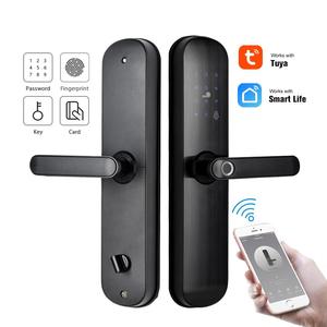 YOHEEN — poignée de porte biométrique à empreintes digitales, serrure intelligente de sécurité de la maison, application Tuya, sans clé - Product Image 1