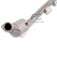 Collecteur d'échappement isolé SS304 pour Mercedes-Benz CLS300 W219 3.0L 2005-2011 – Amélioration de puissance et flux élevé