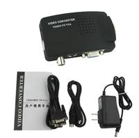 Boîtier d'échellement vidéo Plug and Play PAL NTSC CVBS BNC VGA disponible en gros pour les écrans de sécurité et médicaux