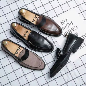 Zapatos Oxford de Cuero Genuino para Hombre, Estilo Italiano de Alta Gama, Impermeables, Hechos a Mano, con Punta Cerrada, para Todas las Temporadas - Product Image 6