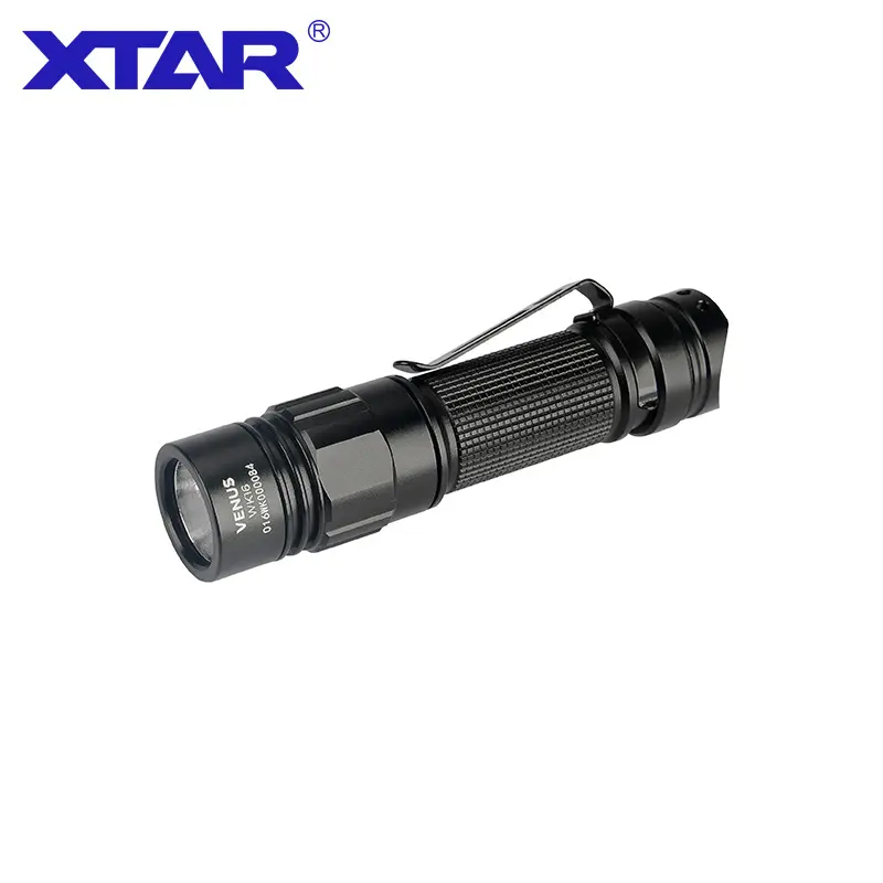 Xtar WK16 550 lümen şarj edilebilir 14500 Aa pil taşınabilir aydınlatma el lambası el feneri Led lamba