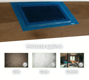 <span class=keywords><strong>Película</strong></span> Protectora para Ventilaciones, 8 Pulgadas x 200 Pies, Perforada para Fácil Uso, <span class=keywords><strong>Película</strong></span> Protectora Autoadhesiva Azul para Ventilaciones y Rejillas de Piso - Product Image 6